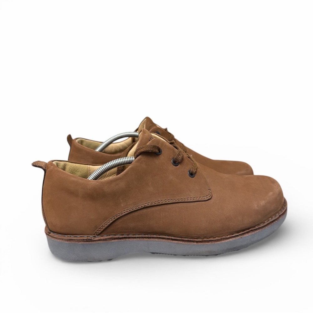 Samuel Hubbard Hubbard Free brown Nubuck Leather Walking Shoes Size 11